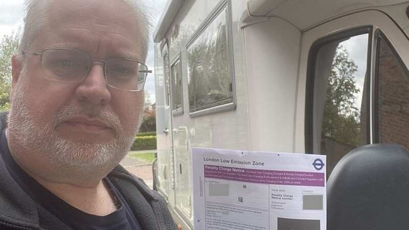 Dad Geoffrey Eaton was not aware he was required to pay for the Low Emission Zone (Image: PA Real Life)