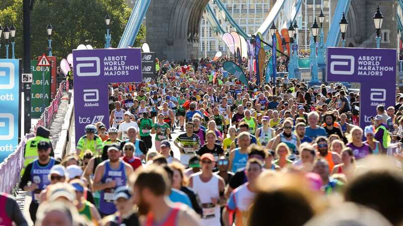 Way to follow family and friends as they run London Marathon with tracker