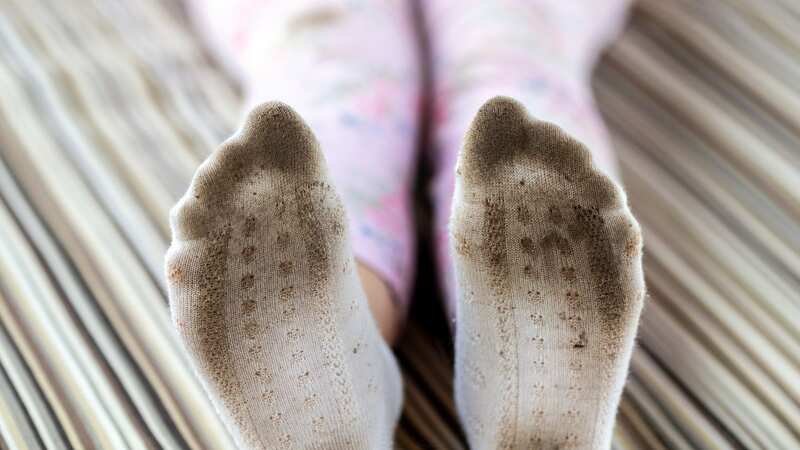 You can get your white sock sparkling in no time (Image: Getty Images/iStockphoto)