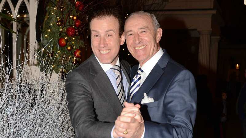 Dancer Anton Du Beke was left in tears as he paid tribute to Len Goodman (Image: BBC)