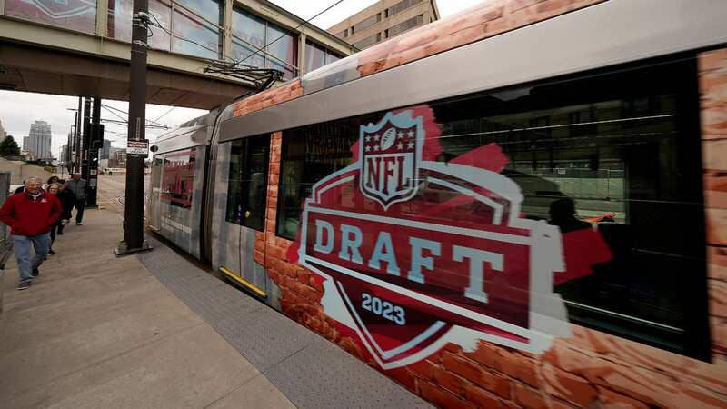 Bryce Young could be the first overall pick in the 2023 NFL Draft - but he was not included in the mock (Image: AP)