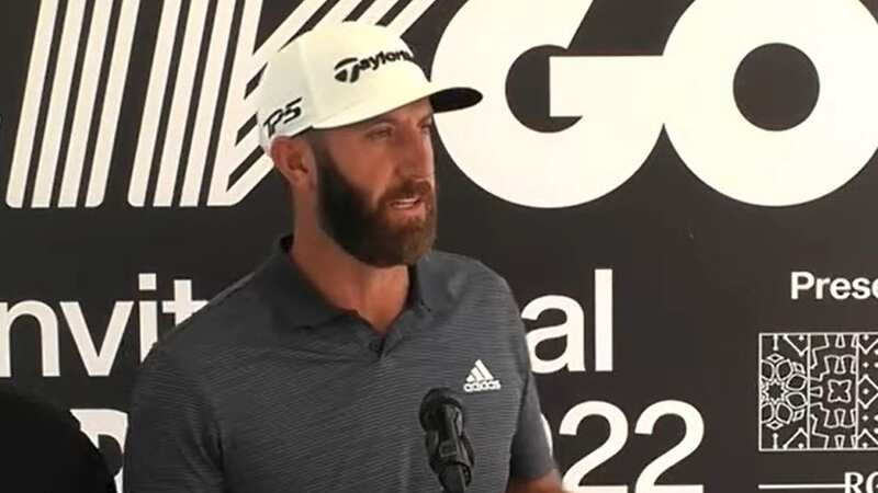 Dustin Johnson is one of LIV Golf