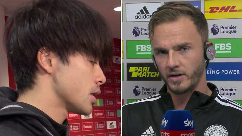 Mitoma agrees with Maddison after suffering "complete defeat" against Man Utd