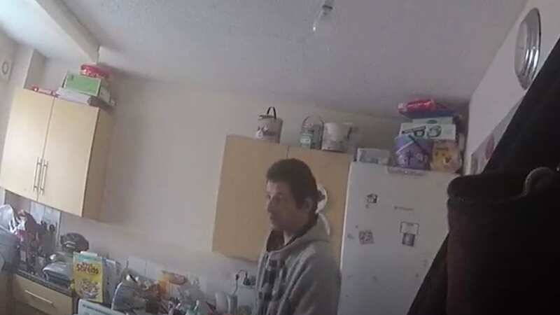 Chilling moment stepdad lies to cops after murdering Lola James and blaming dog