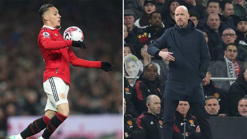 Erik ten Hag was angry with Antony