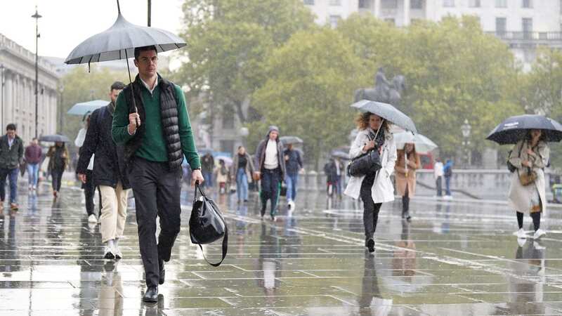 Mixed conditions are expected including rain and cloud cover (Image: PA)