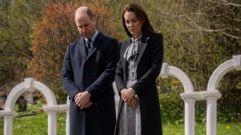 Kate and William pay emotional visit to Aberfan following late Queen