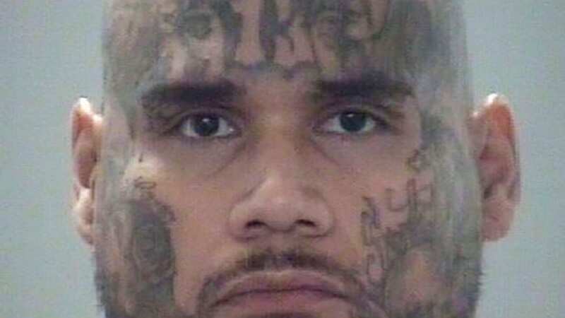 Oscar Solis Jr., who is charged with killing an Uber Eats driver during a delivery (Image: AP)
