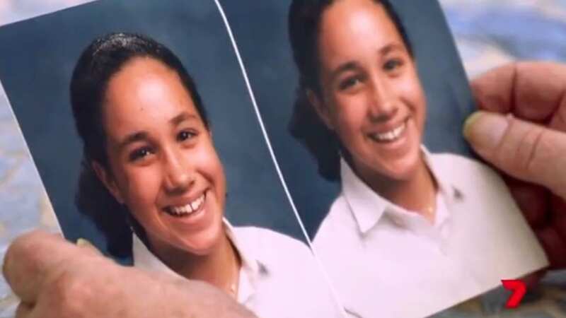 New images have been released of Meghan Markle when she was young (Image: Channel 7)