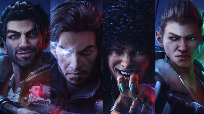 Dev, Jacob, Layla and Remi make up the roster of heroes you can pick in Redfall (Image: Arkane Austin)