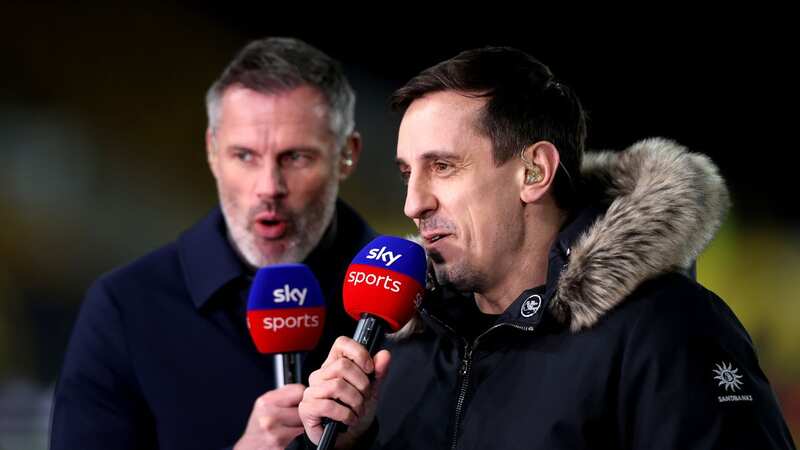 Jamie Carragher has poked fun at his Sky Sports colleague (Image: Getty Images)