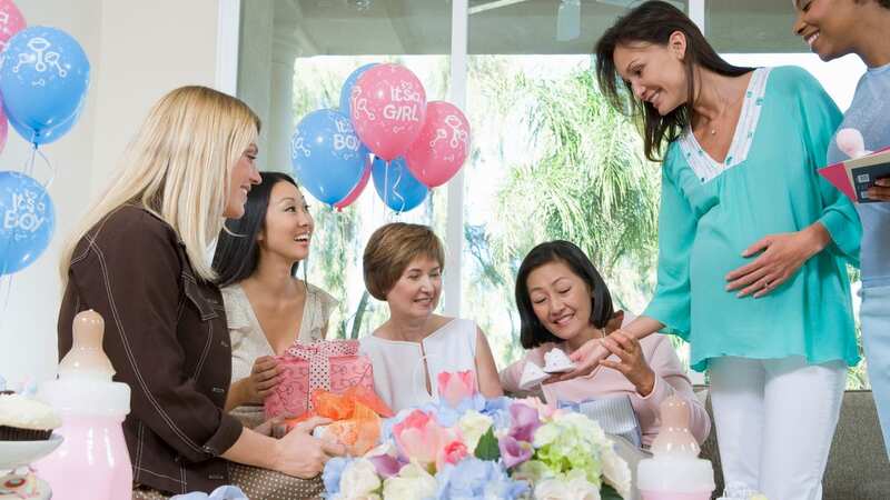 The mum-to-be wanted a women-only baby shower (stock photo) (Image: Getty Images)