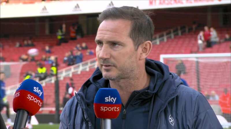 Lampard explains starting Aubameyang at Arsenal after he hauls him off at break