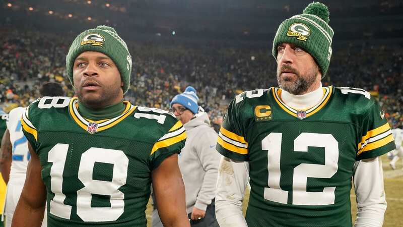 Aaron Rodgers and Randall Cobb are set to reunite at the New York Jets (Image: Getty)