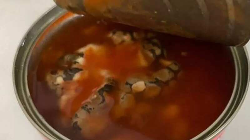A 26-year-old woman said she found what appeared to be a 