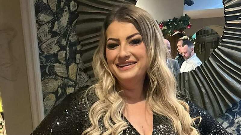 Sara Platt, 32, splashed out £14,000 for a tummy tuck, breast implant and three other procedures at a clinic in Antalya (Image: Sara Platt / SWNS)