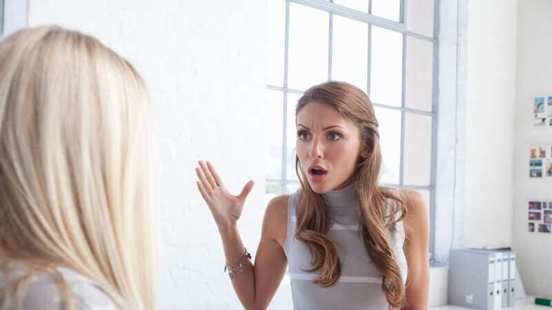 The sister is angry that her sister won