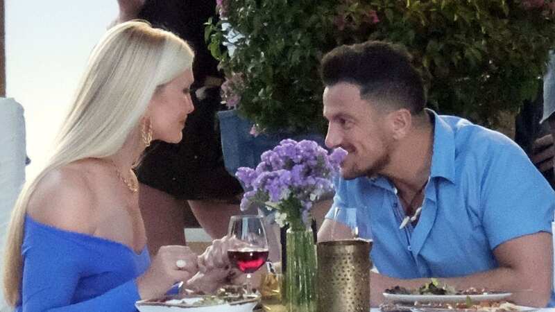 The pair raised eyebrows when they were snapped together in Ibiza (Image: BACKGRID)