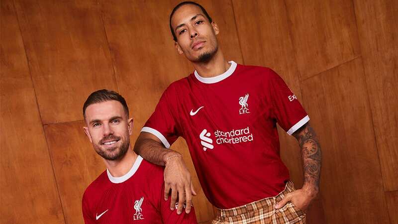 Liverpool unveil new home kit paying tribute to Anfield icon