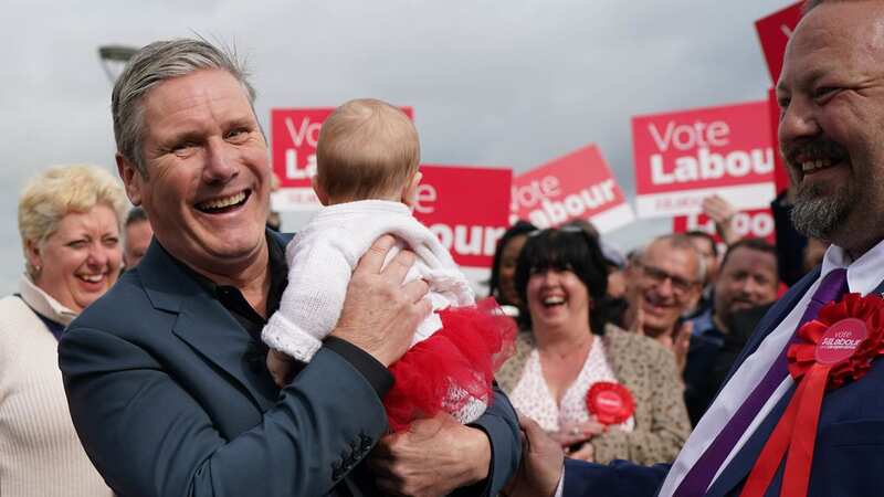 Keir Starmer is on a roll as public gets more and more fed up with Tory government (Image: PA)