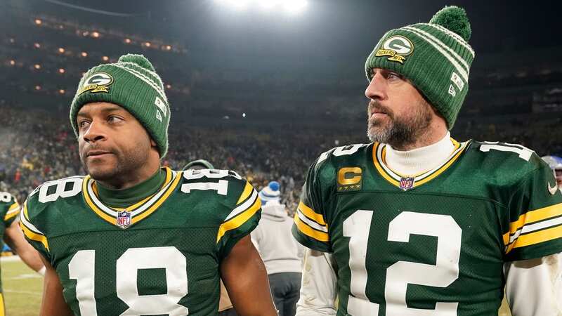 Aaron Rodgers and Randall Cob are in agreement over one of their new Jets teammates (Image: Getty)