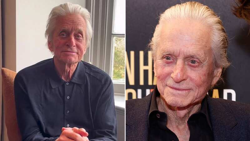 Michael Douglas looks healthy and happy as he makes heartfelt public message