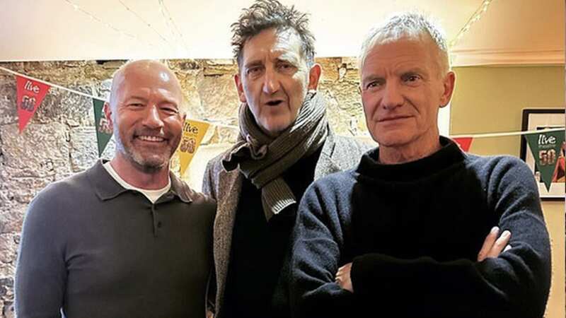 The Geordie trio enjoyed a night on the town