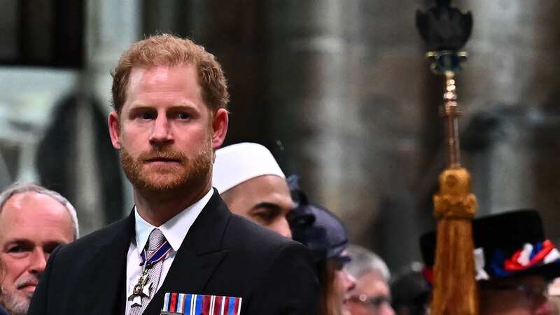 Royal spotters think Prince Harry stopped singing anthem as Charles walked past
