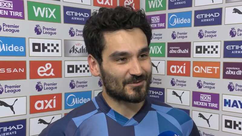 Erling Haaland allowed Ilkay Gundogan to take a penalty on Saturday (Image: Getty Images)