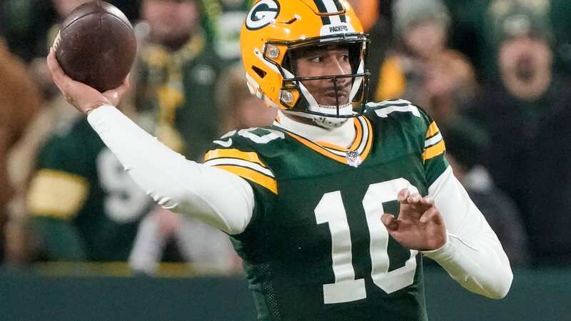 Sean Clifford is hoping to win the backup job behind Jordan Love on the Green Bay Packers in 2023 (Image: AP)