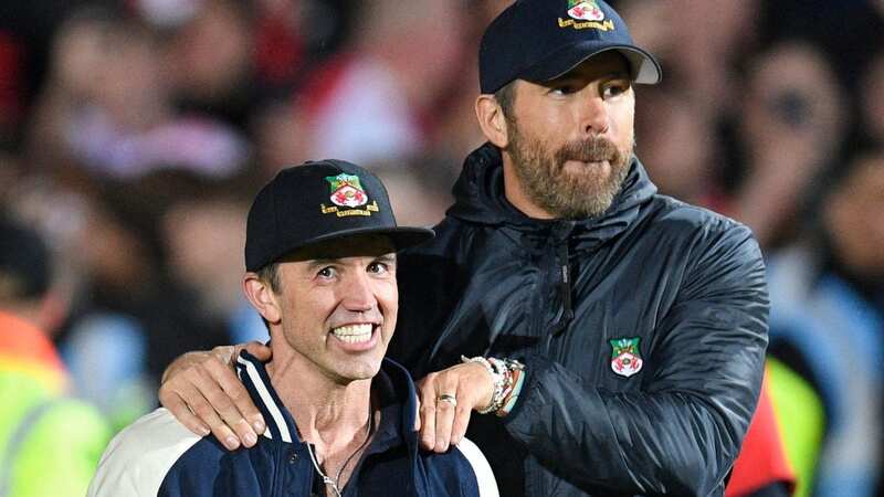 Rob McElhenney and Ryan Reynolds celebrated Wrexham