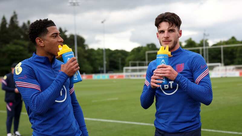 Jude Bellingham and Declan Rice (Image: Getty)