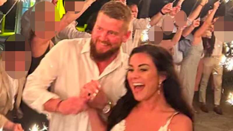 Samantha and Aric were killed while leaving their wedding reception (Image: GoFundMe)
