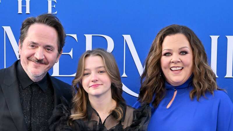 Ben Falcone, Vivian Falcone, and Melissa McCarthy (Image: FilmMagic)