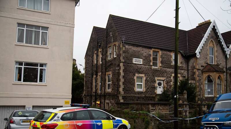 A newborn baby’s body was discovered in a private garden in Weston-super-Mare, Somerset (Image: Tom Wren / SWNS)