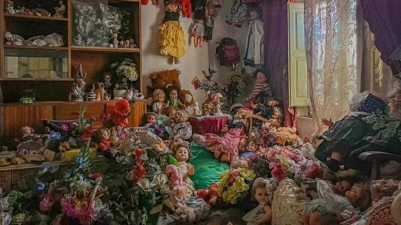 There are more than 1,000 dolls in the house (Image: mediadrumimages/@Places_forgotten)