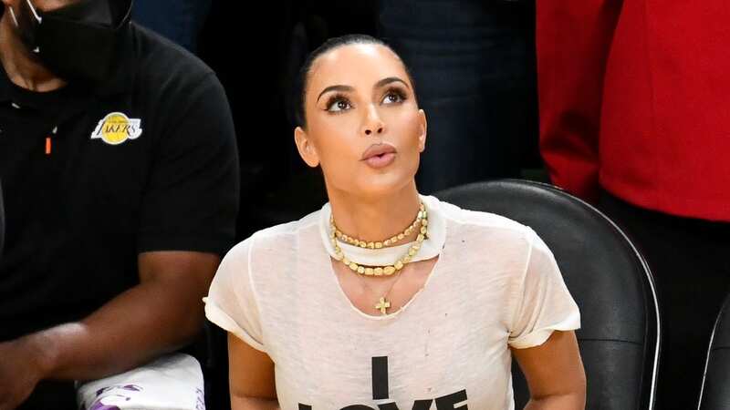Kim Kardashian has become a regular at LA Lakers games (Image: Getty Images)