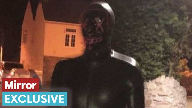 The latex-clad man has menaced locals in villages for years (Image: BPM MediaBPM MEDIA)
