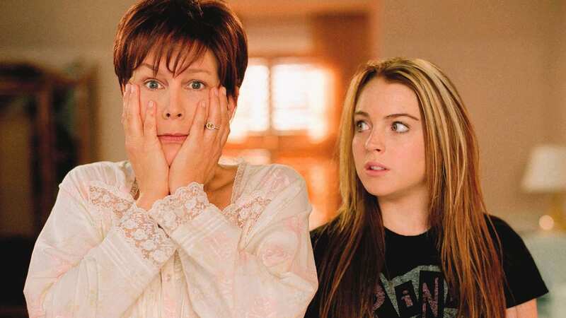 Lindsay Lohan and Jamie Lee Curtis 