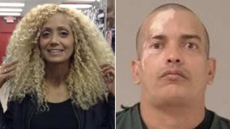 America Thayer, 54 (left) was decapitated as horrified onlookers watched on by Alexis Saborit, 34 (right)