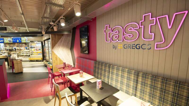 There are now four Tasty by Greggs cafes in the UK (Image: PA)