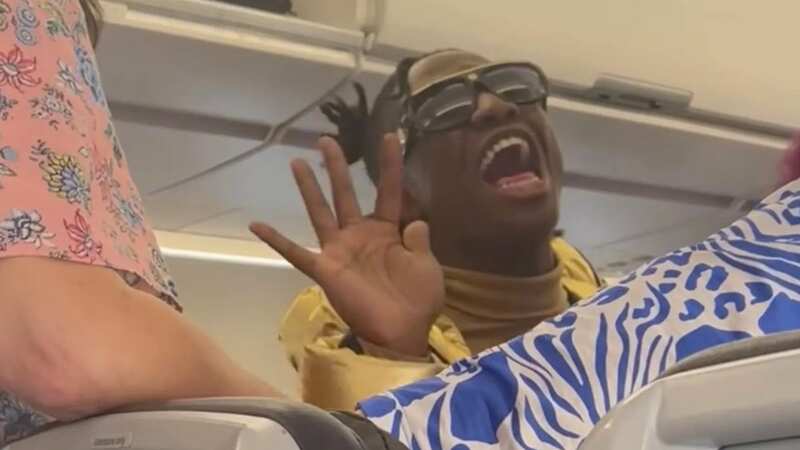 Pushy plane passenger in crude flight showdown tells woman he