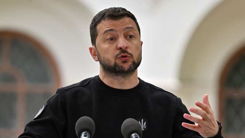 Ukraine leader Volodymyr Zelensky (Image: AFP via Getty Images)