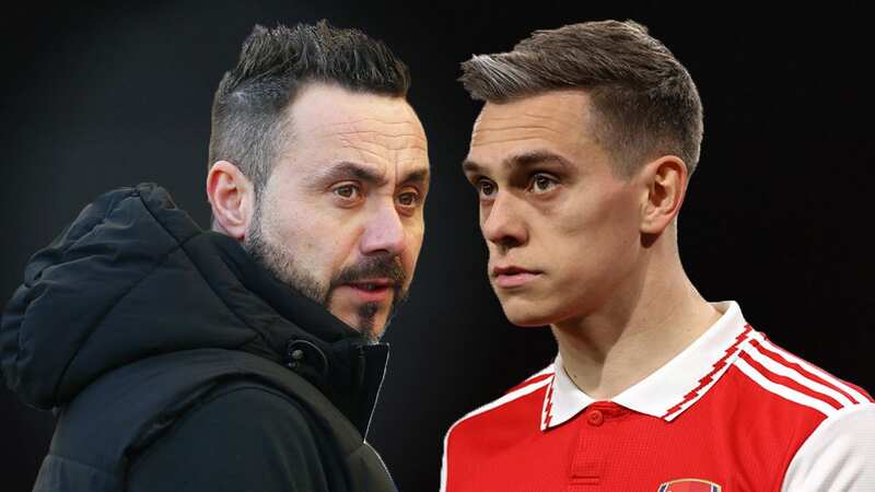 Roberto De Zerbi was reluctant to discuss Leandro Trossard ahead of Sunday