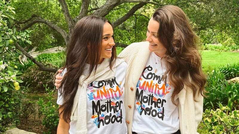 Kelly McKee Zajfen shared a heartwarming picture of her arm-in-arm with Meghan (Image: _heartmom_/Instagram)
