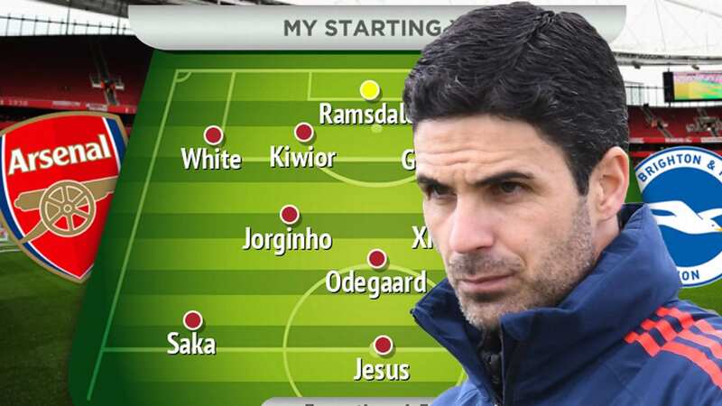 Arsenal predicted XI vs Brighton as injury blow forces change