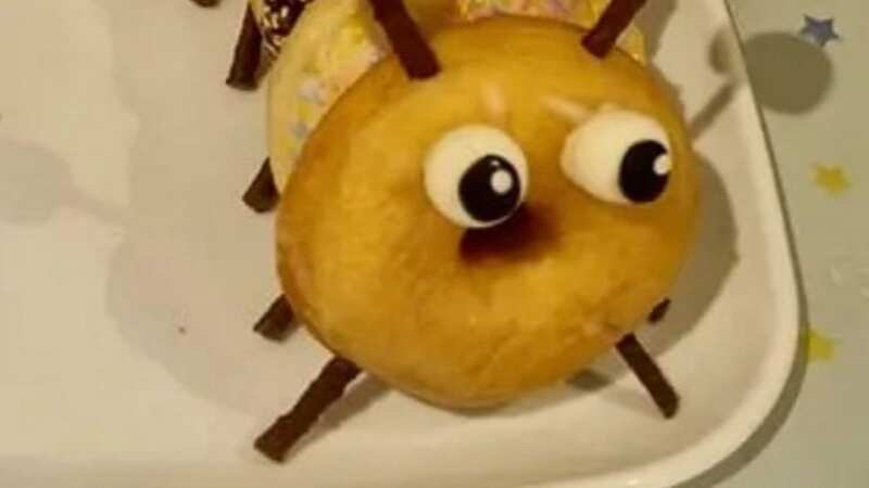 The thrifty mum decided to make her daughter a cake that she knew she