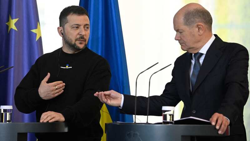 German Chancellor Olaf Scholz and Ukraine