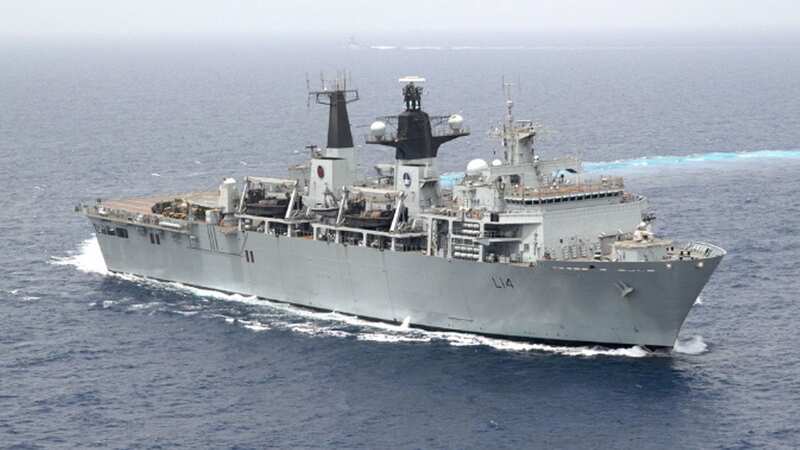 The serviceman was with the HMS Albion on a military drill in Sweden (Image: PA)