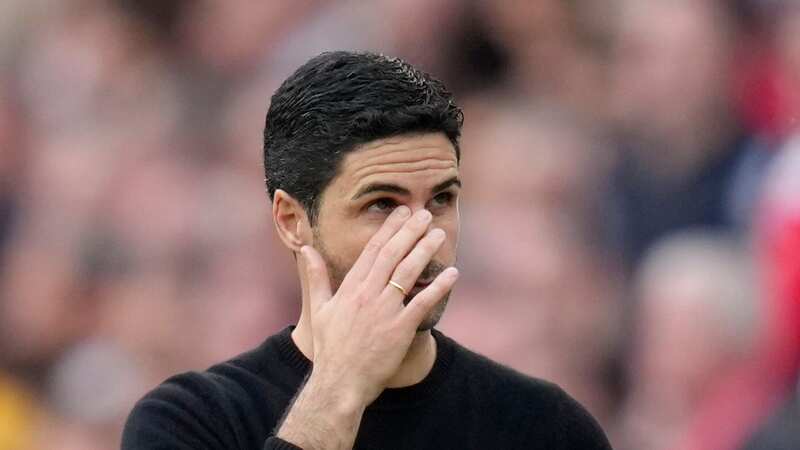 Mikel Arteta suffers 